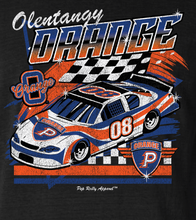 Load image into Gallery viewer, OLENTANGY ORANGE RACECAR TEE