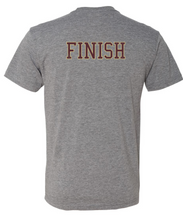Load image into Gallery viewer, NEW ALBANY FOOTBALL RETRO EAGLE GRAY TEE