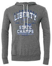 Load image into Gallery viewer, OLENTANGY LIBERTY FOOTBALL STATE CHAMP GRAY HOODIE