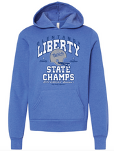 Load image into Gallery viewer, OLENTANGY LIBERTY FOOTBALL STATE CHAMP BLUE HOODIE