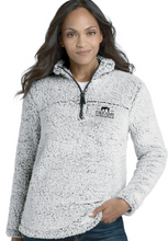 Load image into Gallery viewer, DOH WOMENS COZY QUARTER ZIP GRAY HEATHER