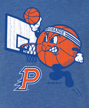 Load image into Gallery viewer, ORANGE CARTOON DUNK BLUE TEE