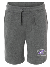 Load image into Gallery viewer, TIGER SHARKS SWIM TEAM YOUTH NICKLE FLEECE SHORT