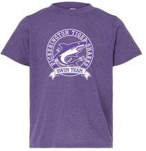 Load image into Gallery viewer, TIGER SHARKS SWIM TEAM PURPLE TEE