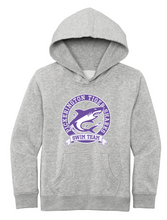 Load image into Gallery viewer, TIGER SHARKS SWIM TEAM LT GREY HEATHER HOODIE