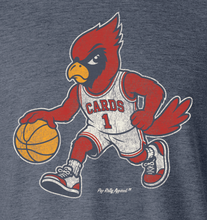 Load image into Gallery viewer, POUND THE ROCK CARDINAL NAVY TEE