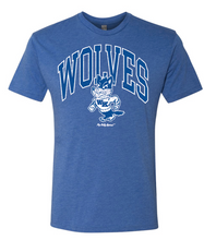 Load image into Gallery viewer, WOLVES BLUE TEE