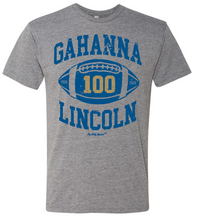 Load image into Gallery viewer, GAHANNA FOOTBALL 100 YEARS TEE