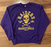 Load image into Gallery viewer, RAIDERS BASKETBALL GOLD BLOODED SWEATSHIRT
