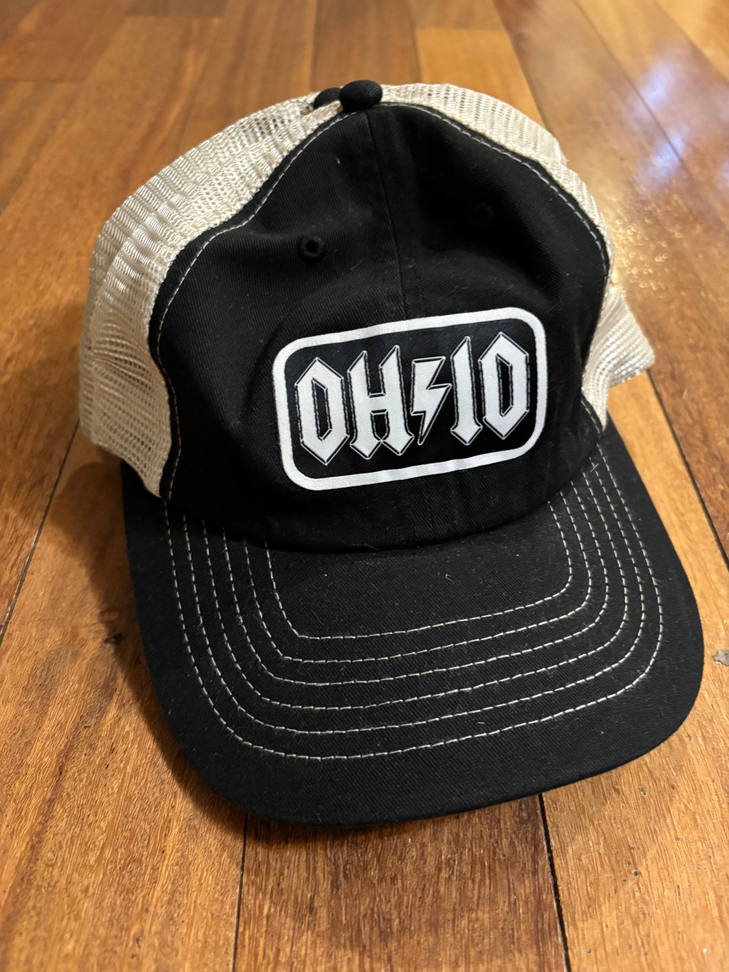 Ohio Hat Black Tan Mesh Dad Hat