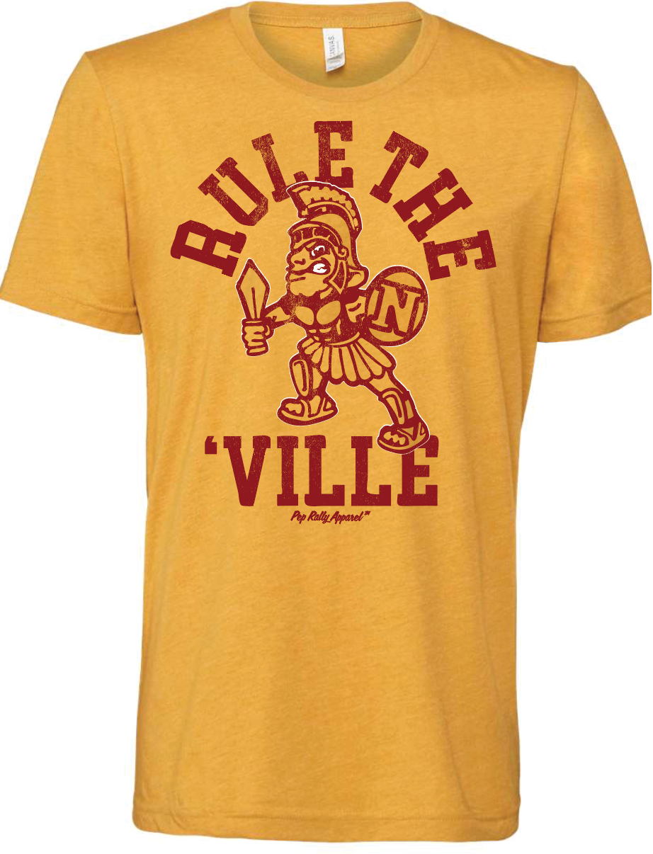RULE THE VILLE GOLD TEE