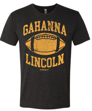 Load image into Gallery viewer, GAHANNA LINCOLN RETRO FOOTBALL TEE
