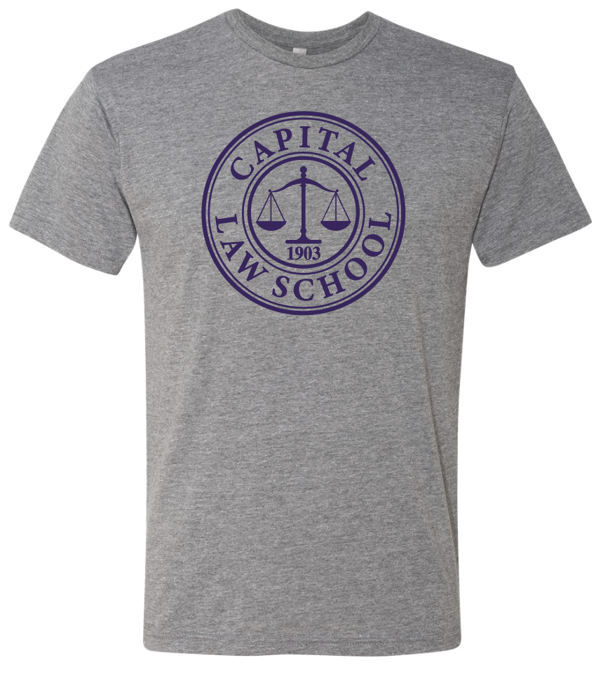 CAPITAL LAW SCHOOL CIRCLE GRAY TRIBLEND