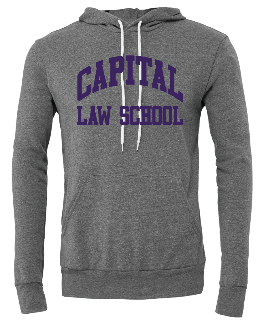 CAPITAL LAW SCHOOL GRAY HOODIE