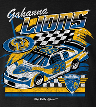 Load image into Gallery viewer, GAHANNA LIONS RACECAR TEE
