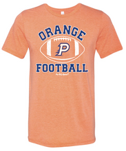 Load image into Gallery viewer, ORANGE FOOTBALL ORANGE TEE
