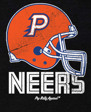 Load image into Gallery viewer, PIONEERS FOOTBALL BLACK TEE
