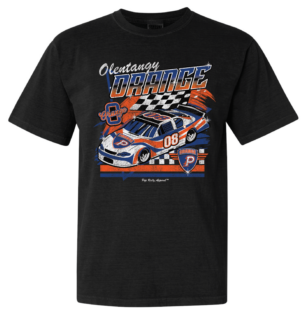 OLENTANGY ORANGE RACECAR TEE