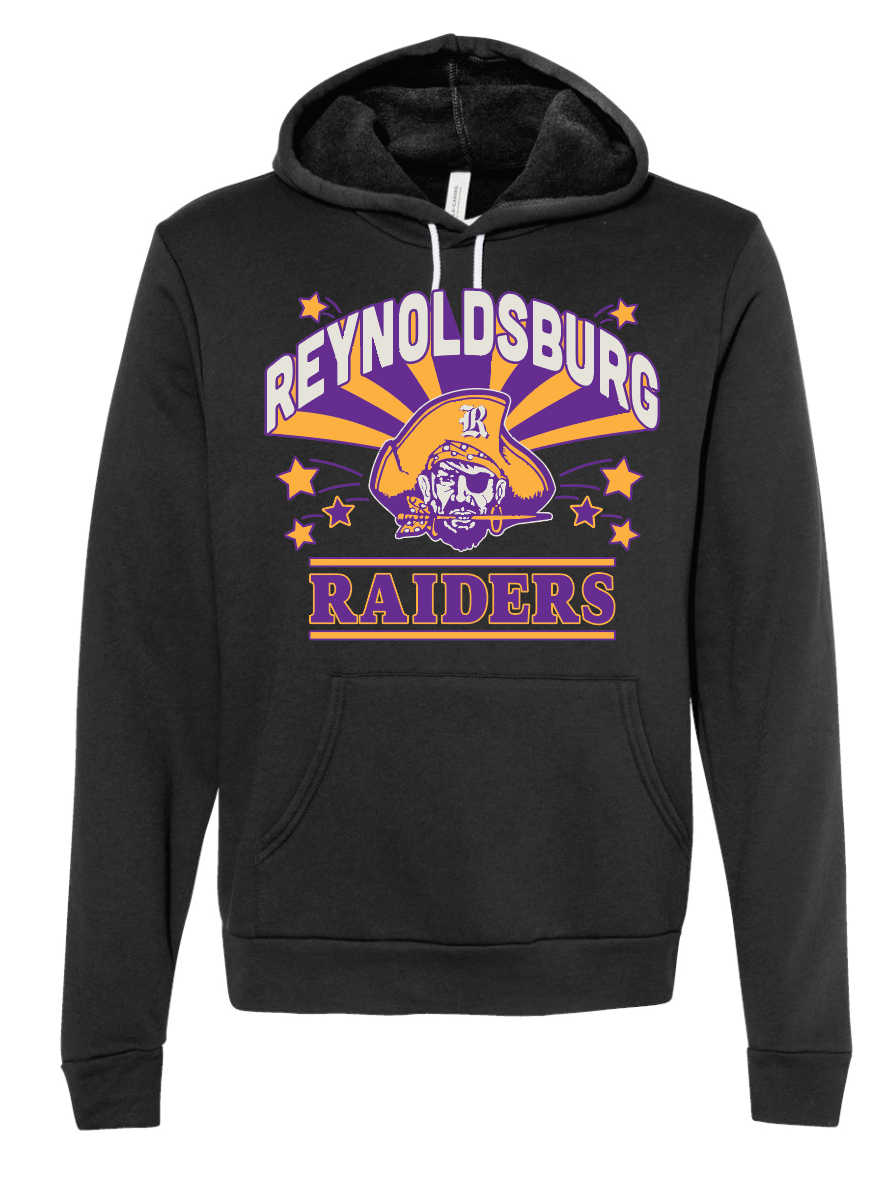 REYNOLDSBURG RAIDERS BLACK HOODIE