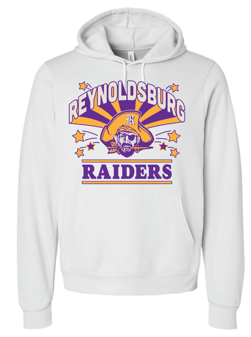 REYNOLDSBURG RAIDERS SILVER HOODIE