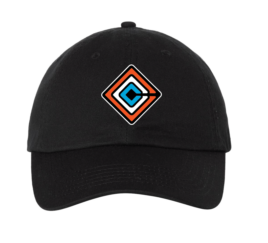 CAP CITY CRUSH DAD HAT - BLACK