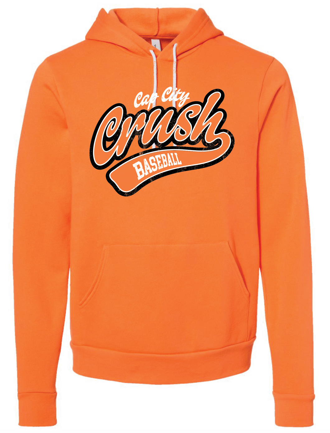 CAP CITY CRUSH SCRIPT ORANGE HOODIE