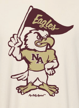 Load image into Gallery viewer, NEW ALBANY RETRO EAGLE IVORY TEE
