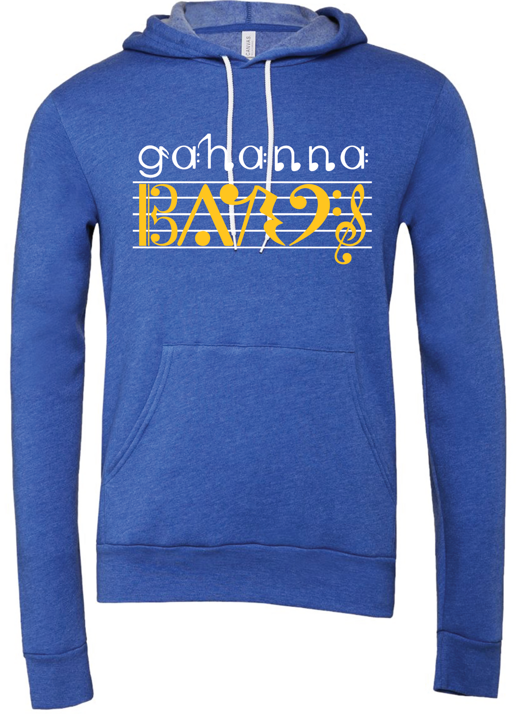 GAHANNA BANDS BLUE HOODIE