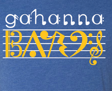 Load image into Gallery viewer, GAHANNA BANDS BLUE HEATHER TEE
