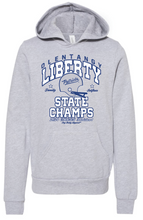 Load image into Gallery viewer, OLENTANGY LIBERTY FOOTBALL STATE CHAMP GRAY HOODIE (PRESALE)
