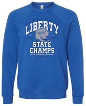 Load image into Gallery viewer, OLENTANGY LIBERTY FOOTBALL STATE CHAMP BLACK SWEATSHIRT (PRESALE)
