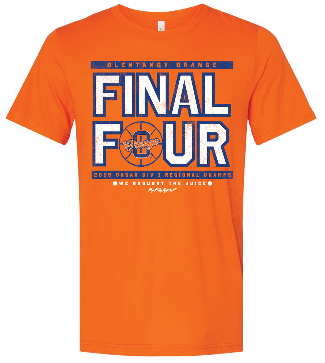 ORANGE FINAL FOUR TEE