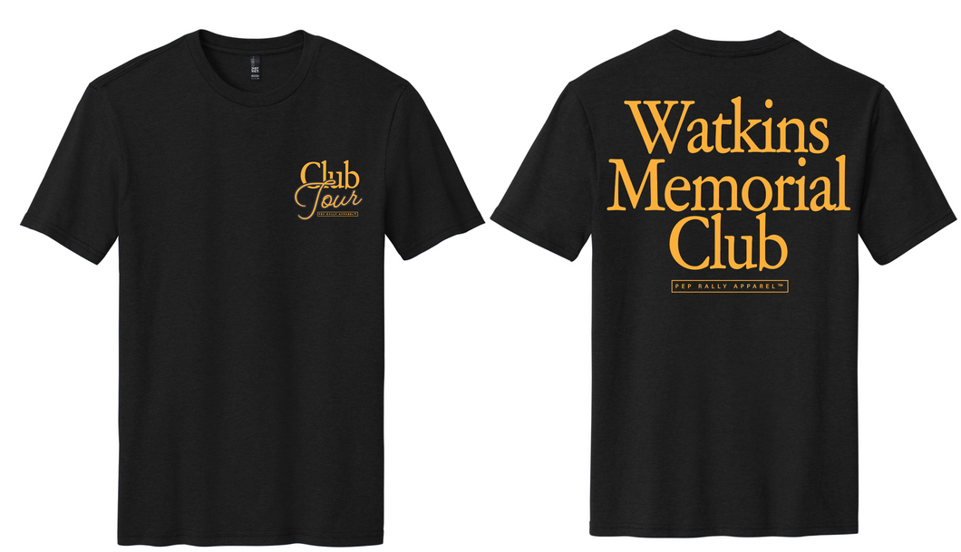 WATKINS MEMORIAL CLUB TEE