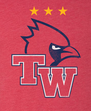Load image into Gallery viewer, TW CARDINAL RED TEE
