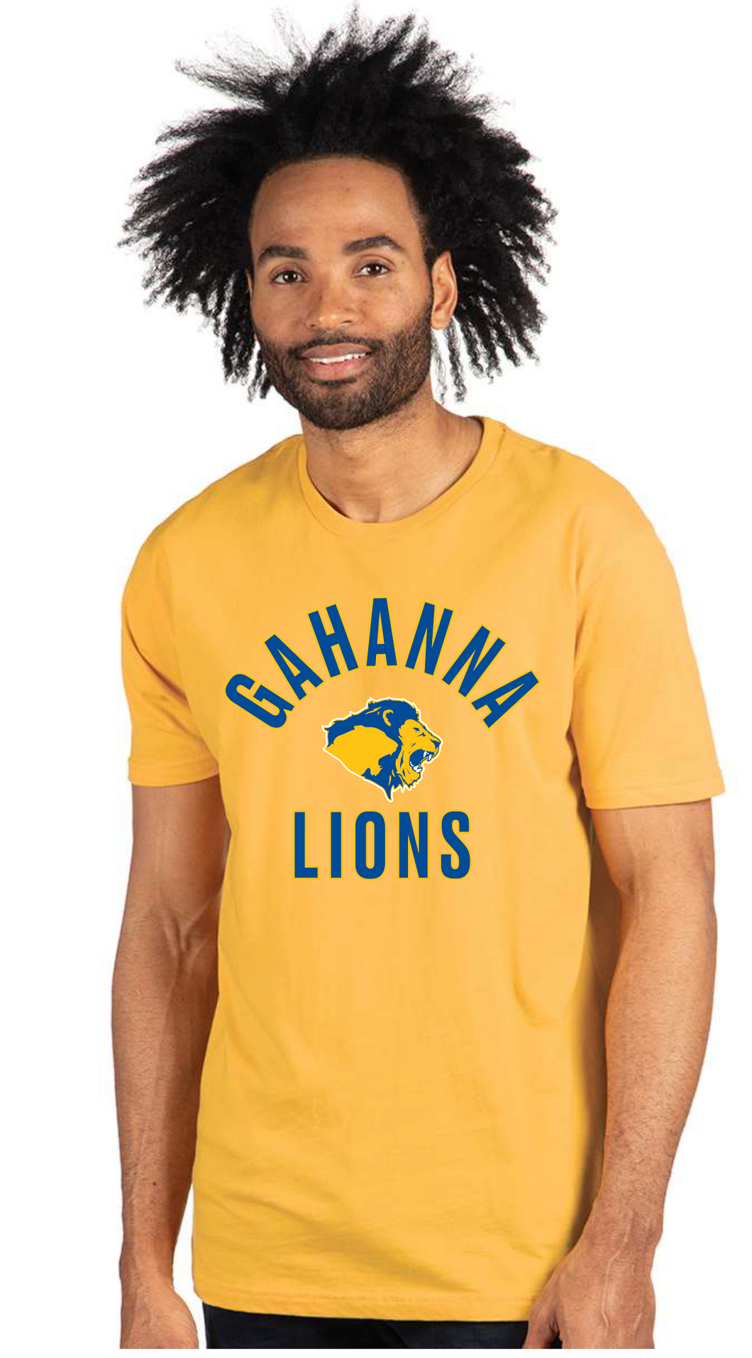 GAHANNA LIONS GOLD TEE (ADULT)