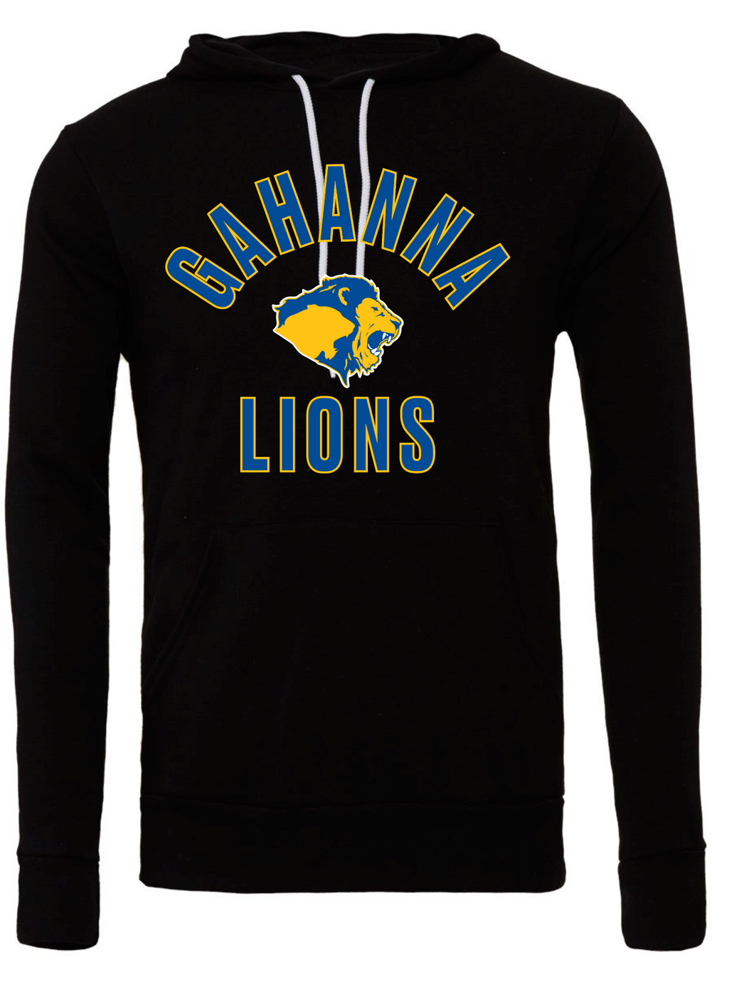 GAHANNA LIONS BLACK HOODIE (ADULT)