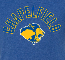 Load image into Gallery viewer, CHAPELFIELD BLUE TEE (ADULT AND YOUTH)
