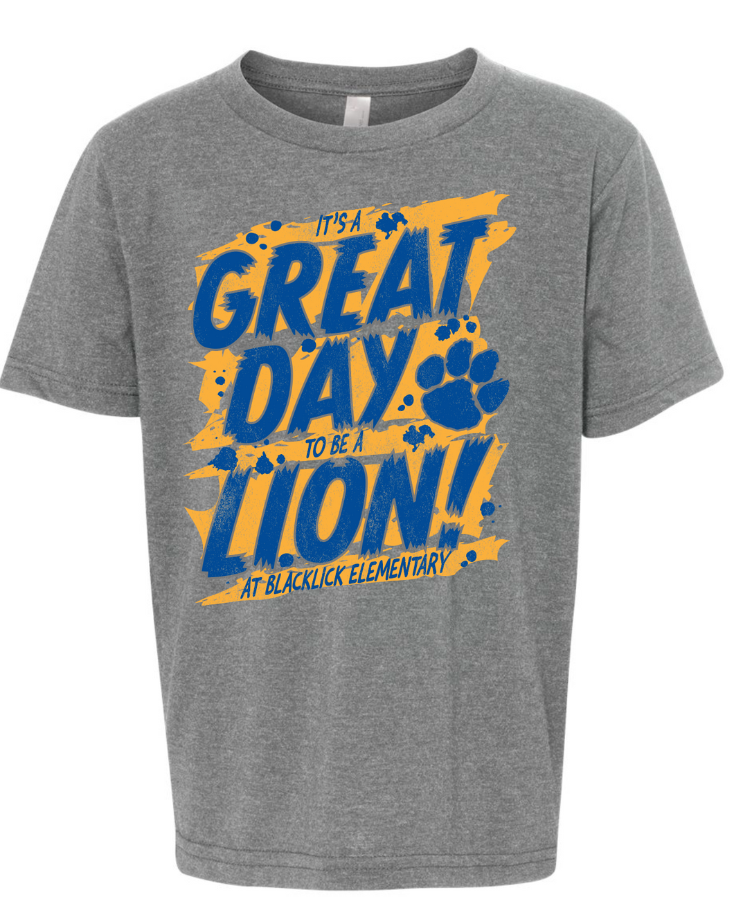 GREAT DAY BLACKLICK GRAY TEE