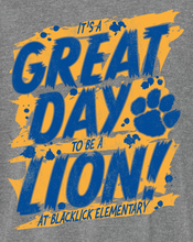 Load image into Gallery viewer, GREAT DAY BLACKLICK GRAY TEE
