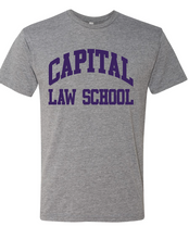 Load image into Gallery viewer, CAPITAL LAW SCHOOL ARCH TEE
