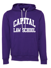 Load image into Gallery viewer, CAPITAL LAW SCHOOL ARCH HOODIE
