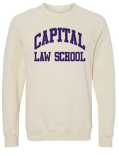 Load image into Gallery viewer, CAPITAL LAW SCHOOL ARCH CREW SWEATSHIRT
