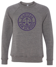Load image into Gallery viewer, CAPITAL LAW SCHOOL SEAL CREW SWEATSHIRT
