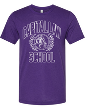 Load image into Gallery viewer, CAPITAL LAW SCHOOL JUSTICE TEE
