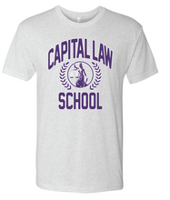 Load image into Gallery viewer, CAPITAL LAW SCHOOL JUSTICE TEE
