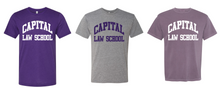 Load image into Gallery viewer, CAPITAL LAW SCHOOL ARCH TEE
