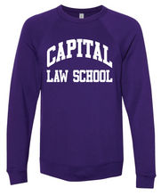 Load image into Gallery viewer, CAPITAL LAW SCHOOL ARCH CREW SWEATSHIRT
