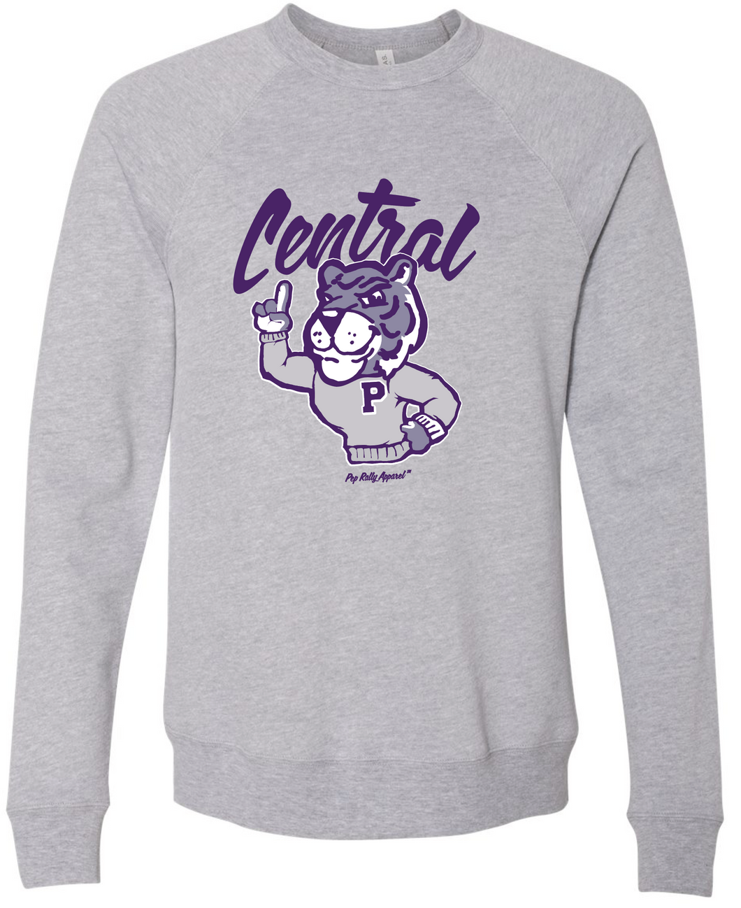 PICK CENTRAL MASCOT CREW SWEATSHIRT