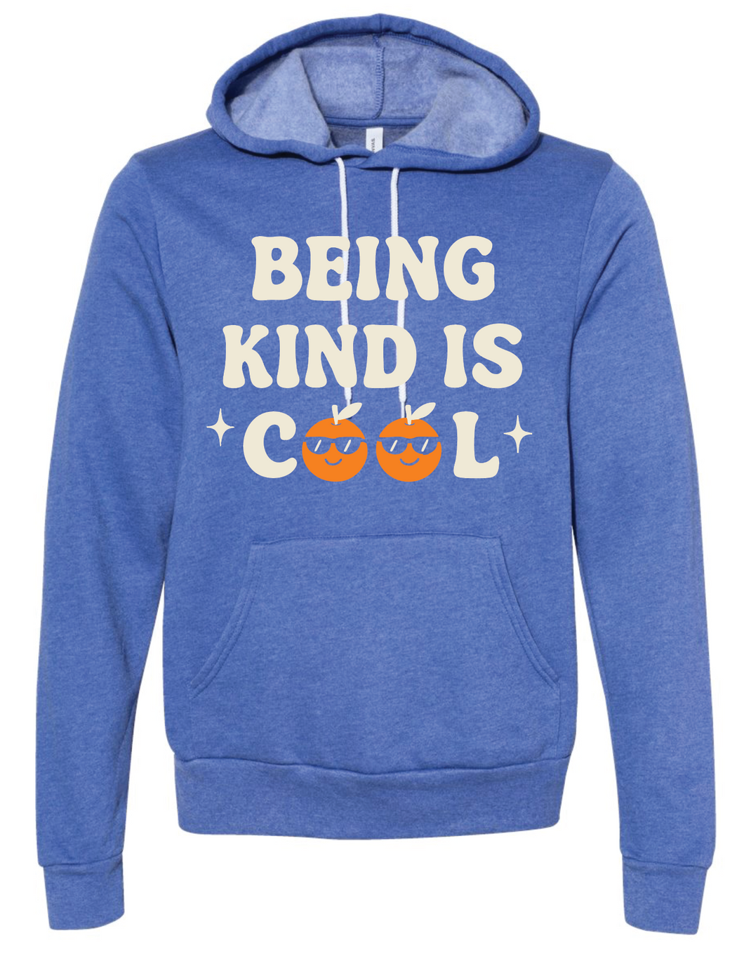 ORANGE BEING KIND IS COOL HOODIE