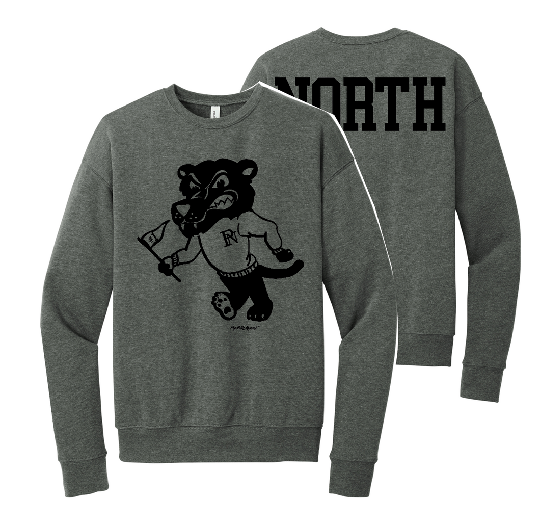 PICK NORTH RETRO PANTHER SWEASTSHIRT